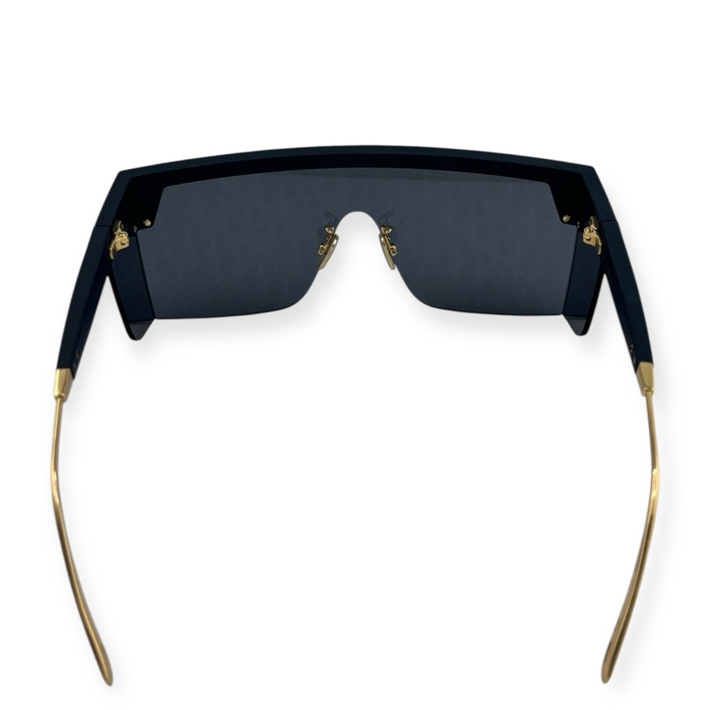 Christian Dior DiorClub M1U Oblique Mask sunglasses in navy blue - Picture 4 of 4